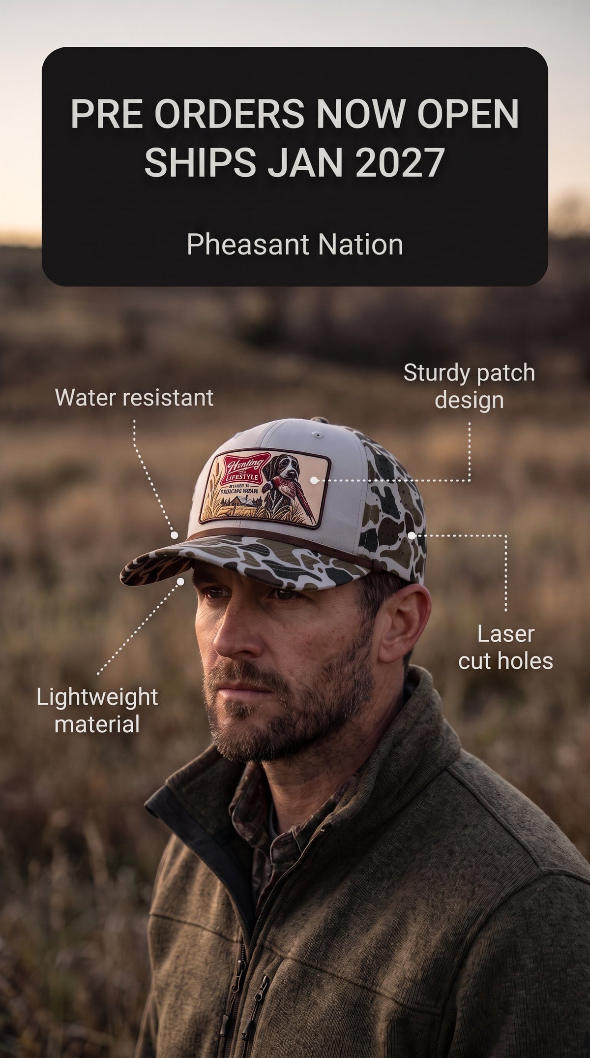PN Woven Patch Hat - PRE ORDER